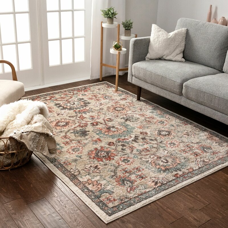 Well Woven Mystic Floral Blush Area Rug & Reviews | Wayfair